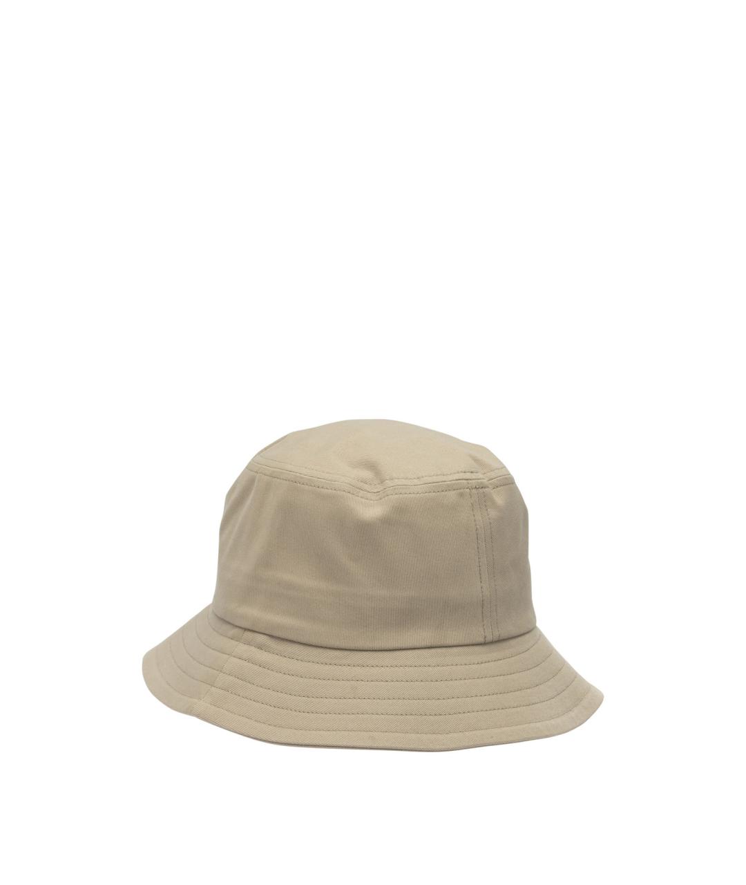 Ami Paris Бежевая хлопковая шляпа, фото 3