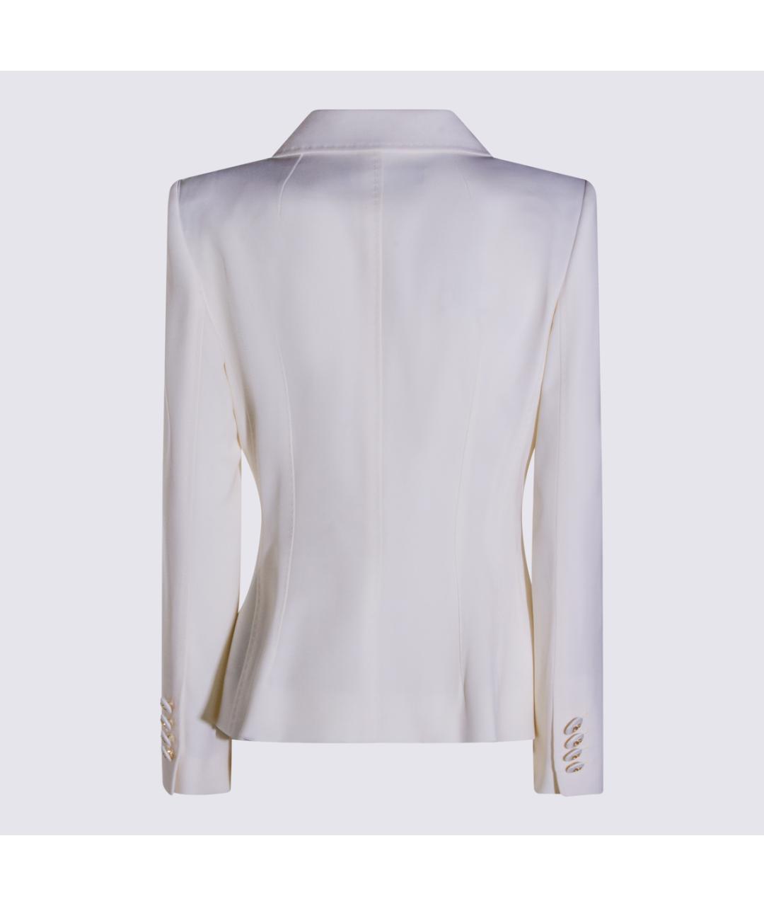 DOLCE&GABBANA Белый шерстяной жакет/пиджак, фото 3