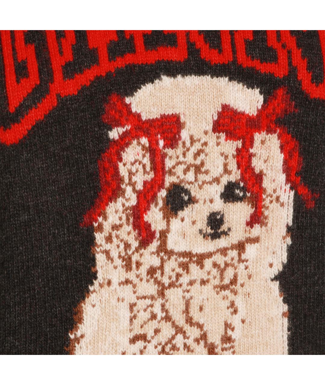 GANNI Черный шерстяной джемпер / свитер, фото 3