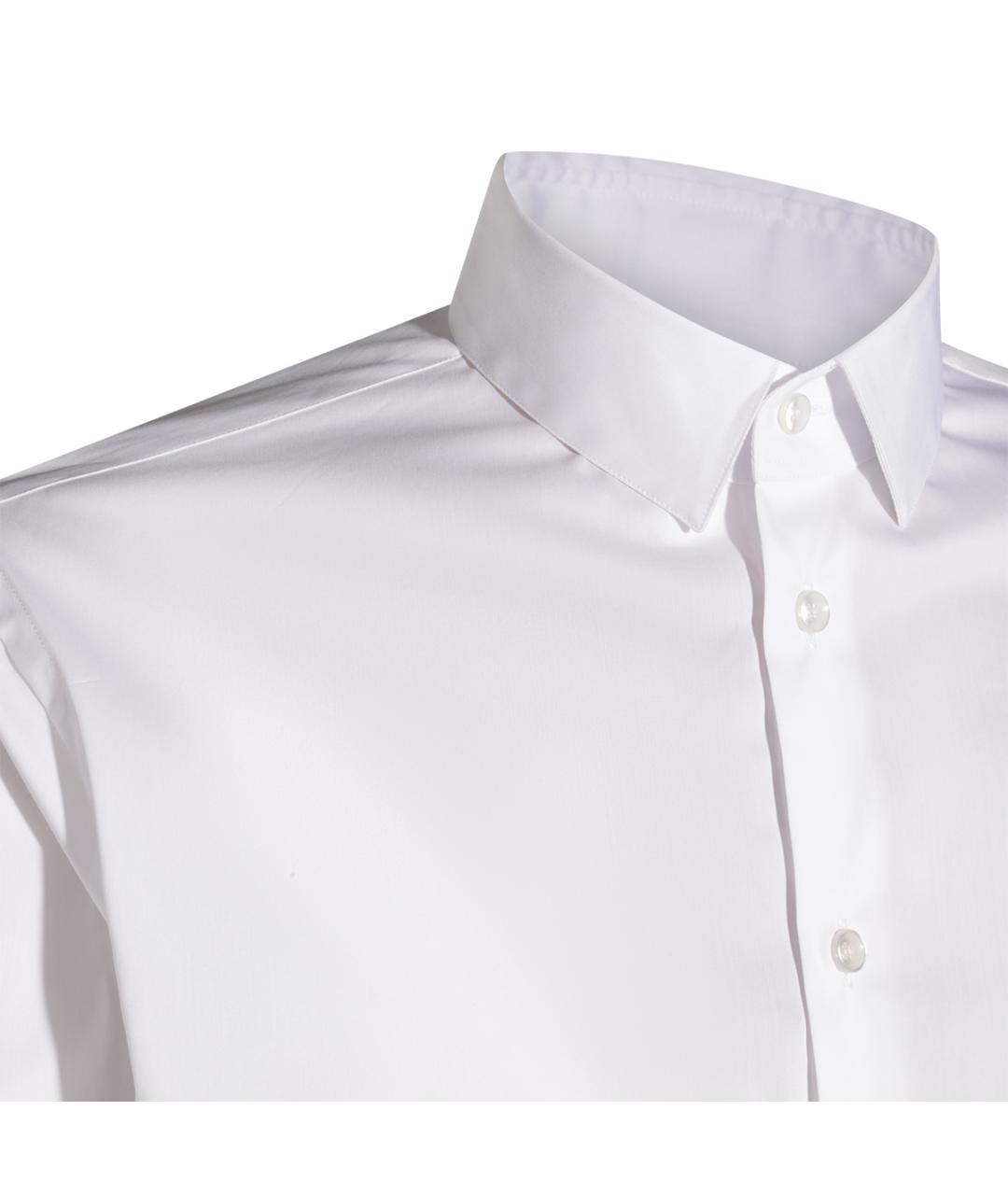 GIORGIO ARMANI Белая хлопковая классическая рубашка, фото 3