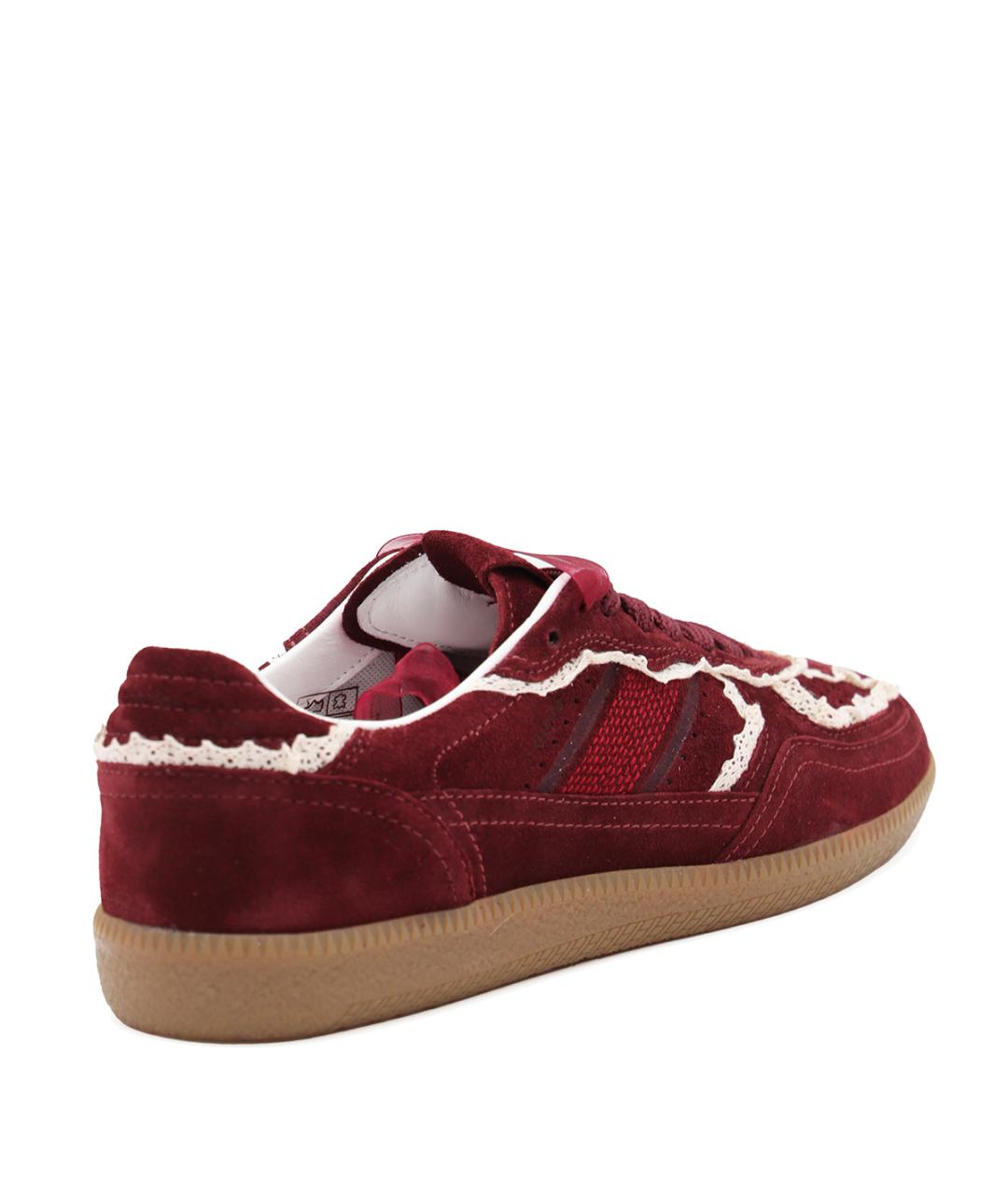 ALOHAS Бордовые замшевые кеды, фото 3