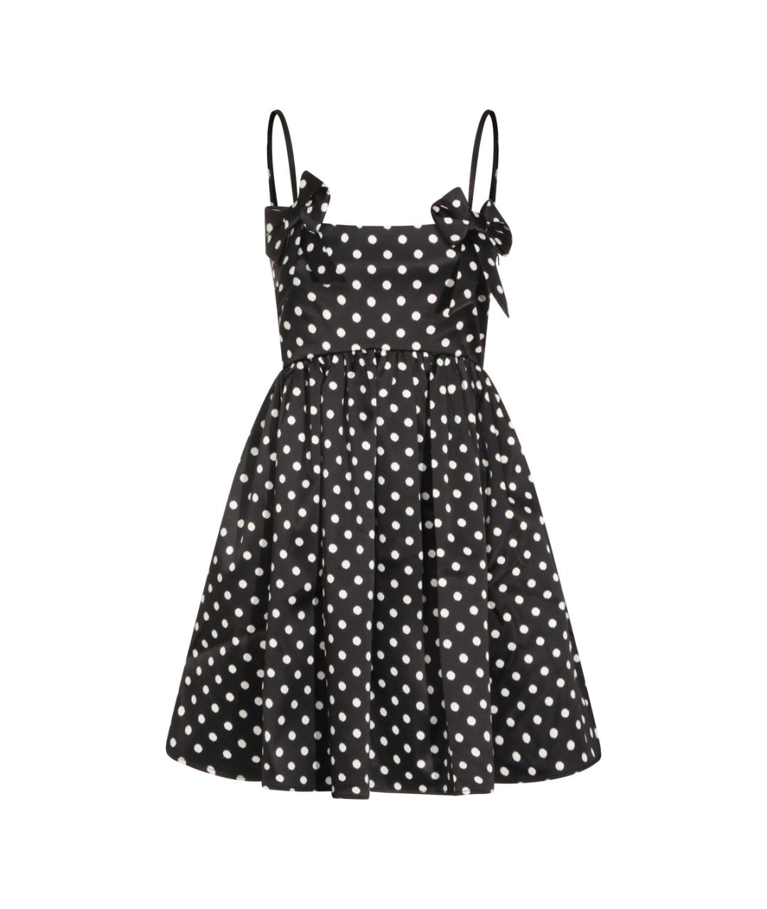 GANNI Мульти полиэстеровое платье, фото 1