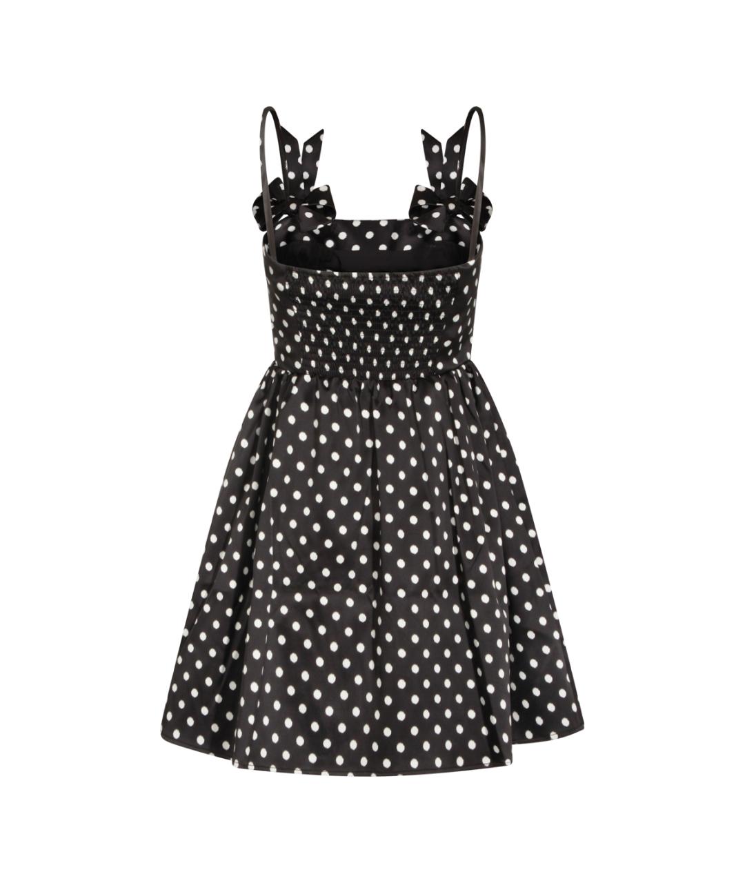 GANNI Мульти полиэстеровое платье, фото 2