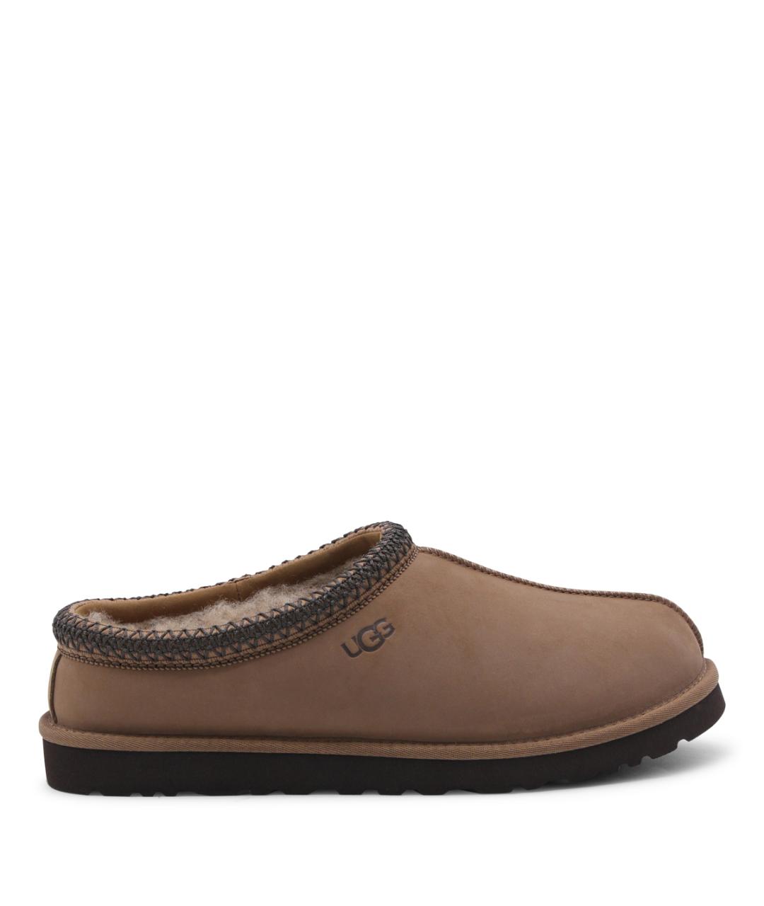 UGG AUSTRALIA Коричневые замшевые низкие ботинки, фото 1