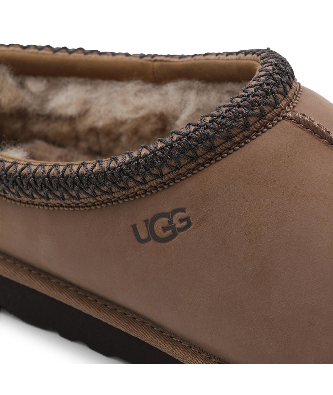 UGG AUSTRALIA Коричневые замшевые низкие ботинки, фото 4