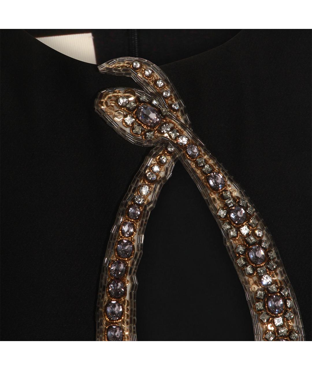 VALENTINO Черное коктейльное платье, фото 4