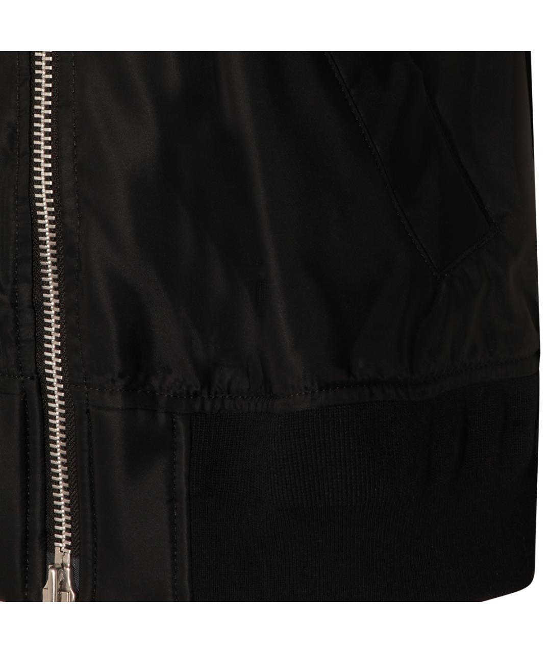 SACAI Черная полиамидовая куртка, фото 4