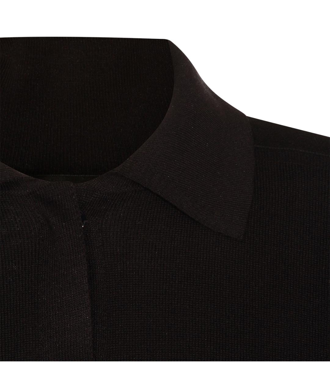 FABIANA FILIPPI Темно-синяя футболка, фото 4