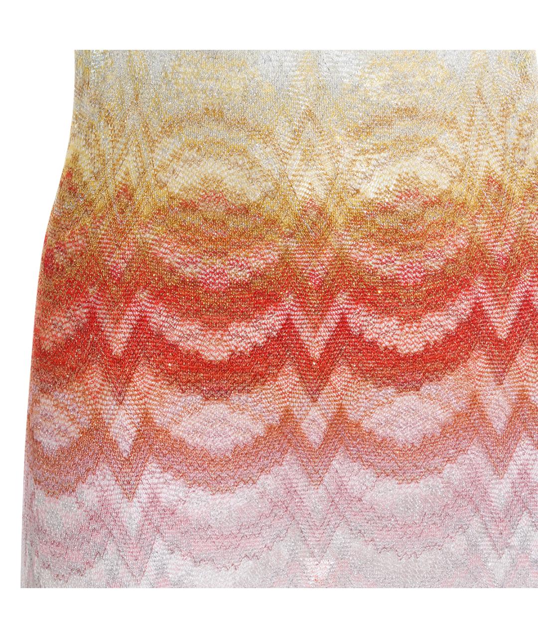 MISSONI Мульти вискозное платье, фото 4