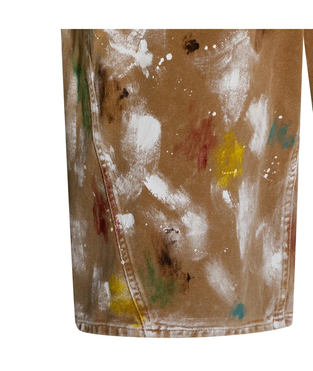 MOSCHINO Бежевые хлопковые шорты, фото 4