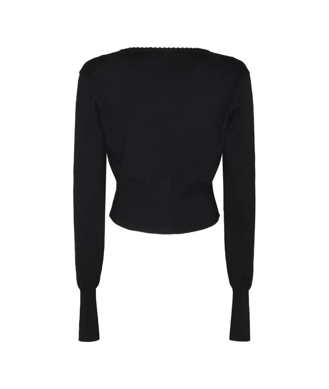 VIVIENNE WESTWOOD Черный шерстяной кардиган, фото 2