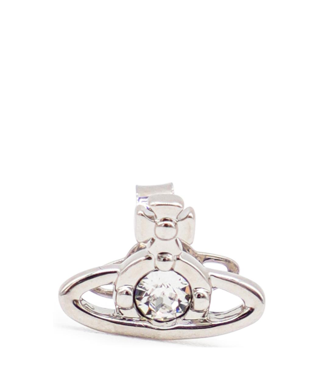 VIVIENNE WESTWOOD Серебряные металлические серьги, фото 1