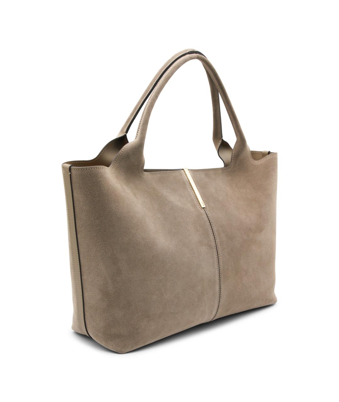 TOD'S Бежевая сумка тоут, фото 2