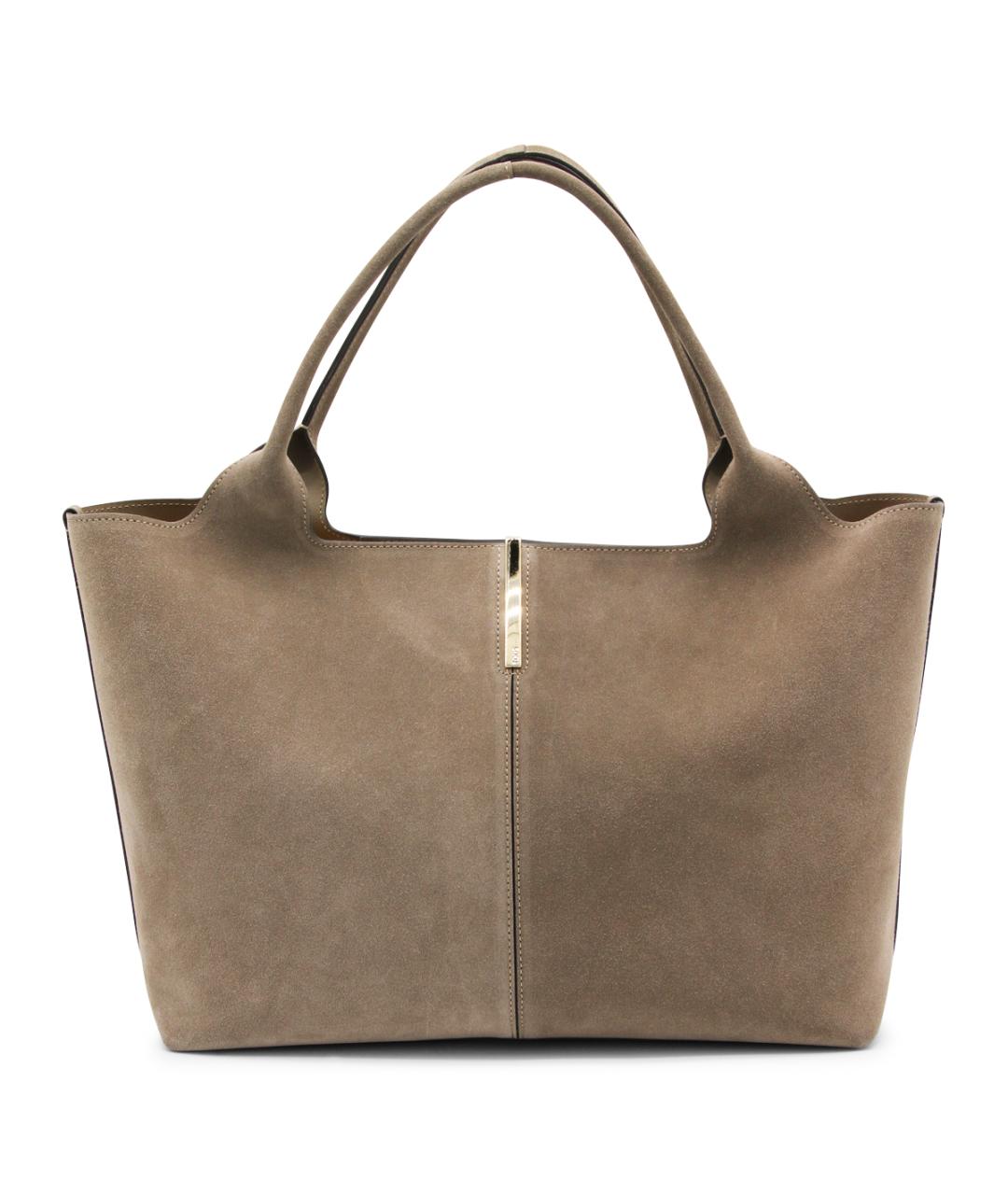 TOD'S Бежевая сумка тоут, фото 1