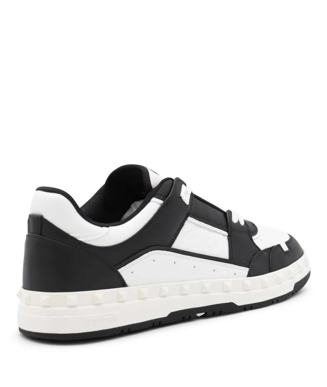 VALENTINO Мульти кожаные низкие кроссовки / кеды, фото 3