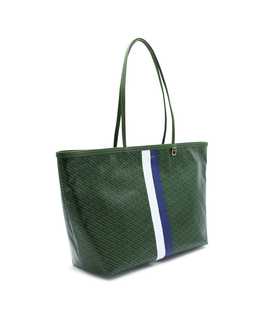 TORY BURCH Зеленая сумка тоут, фото 2
