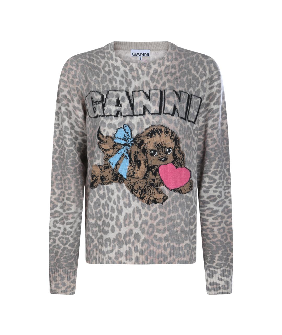 GANNI Мульти джемпер / свитер, фото 1