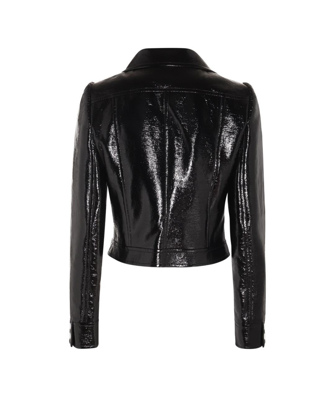 COURREGES Черная хлопковая куртка, фото 2