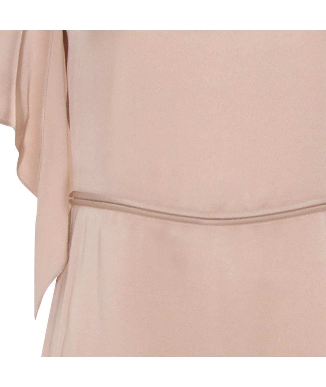 FABIANA FILIPPI Бежевое вискозное платье, фото 4