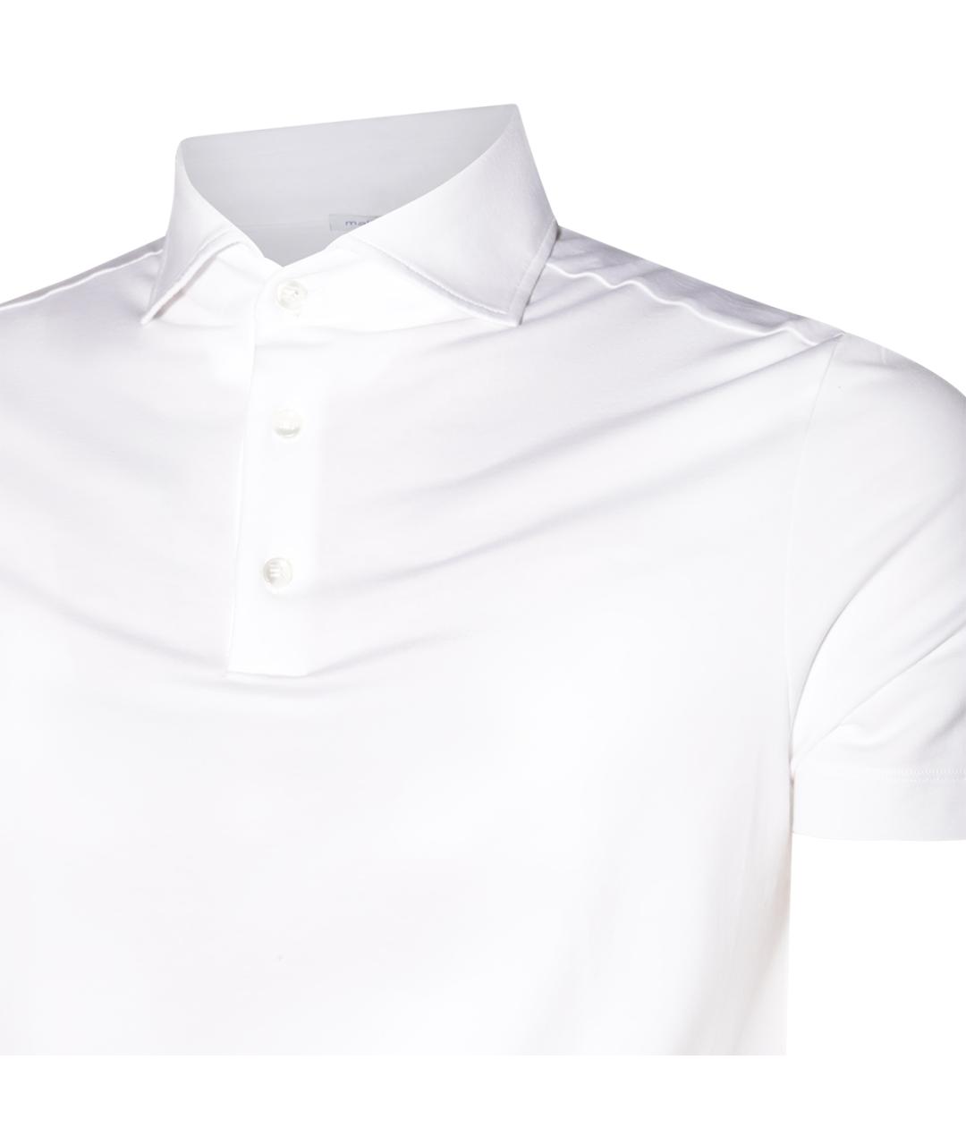 MALO Белая хлопковая футболка, фото 3