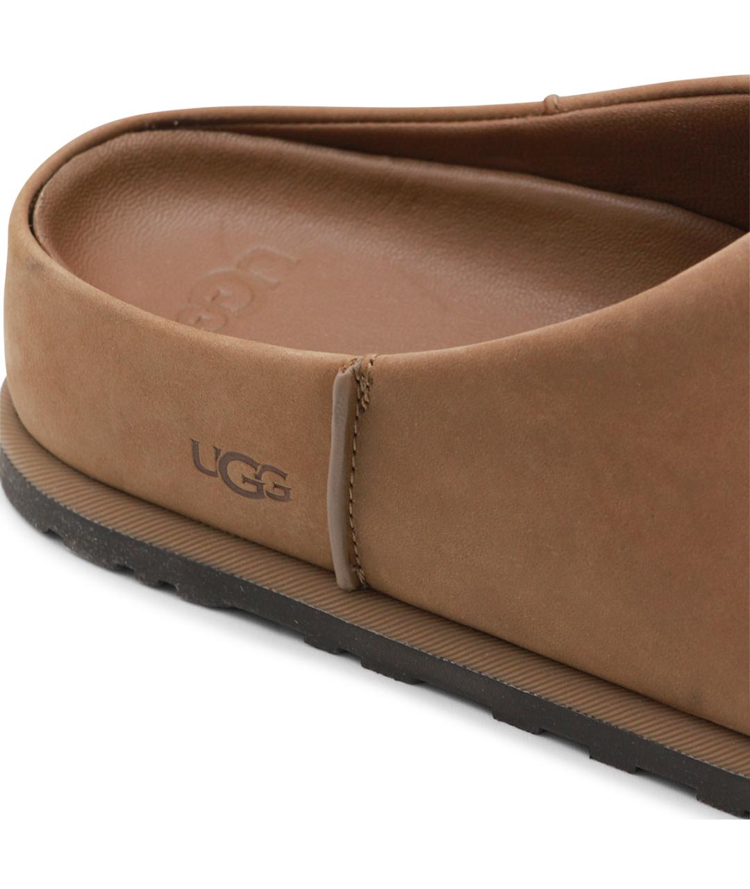 UGG AUSTRALIA Коричневые замшевые мюли, фото 4