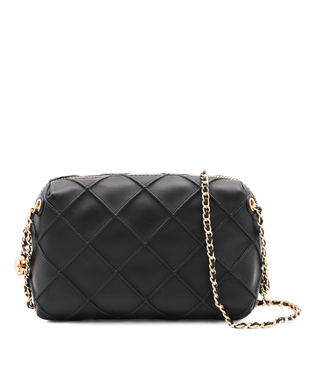 TORY BURCH Черная кожаная сумка через плечо, фото 1