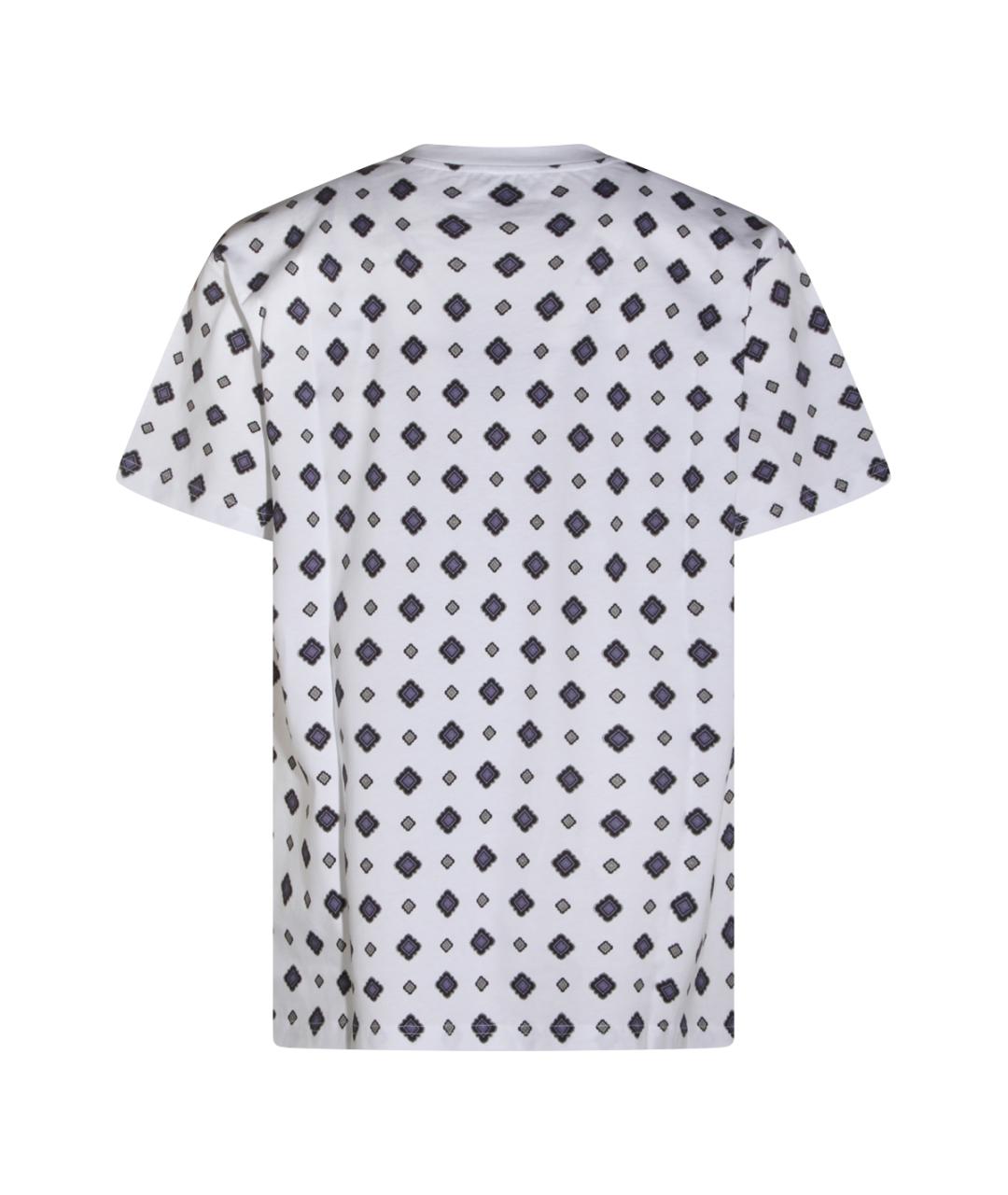 MOSCHINO Белая хлопковая футболка, фото 2