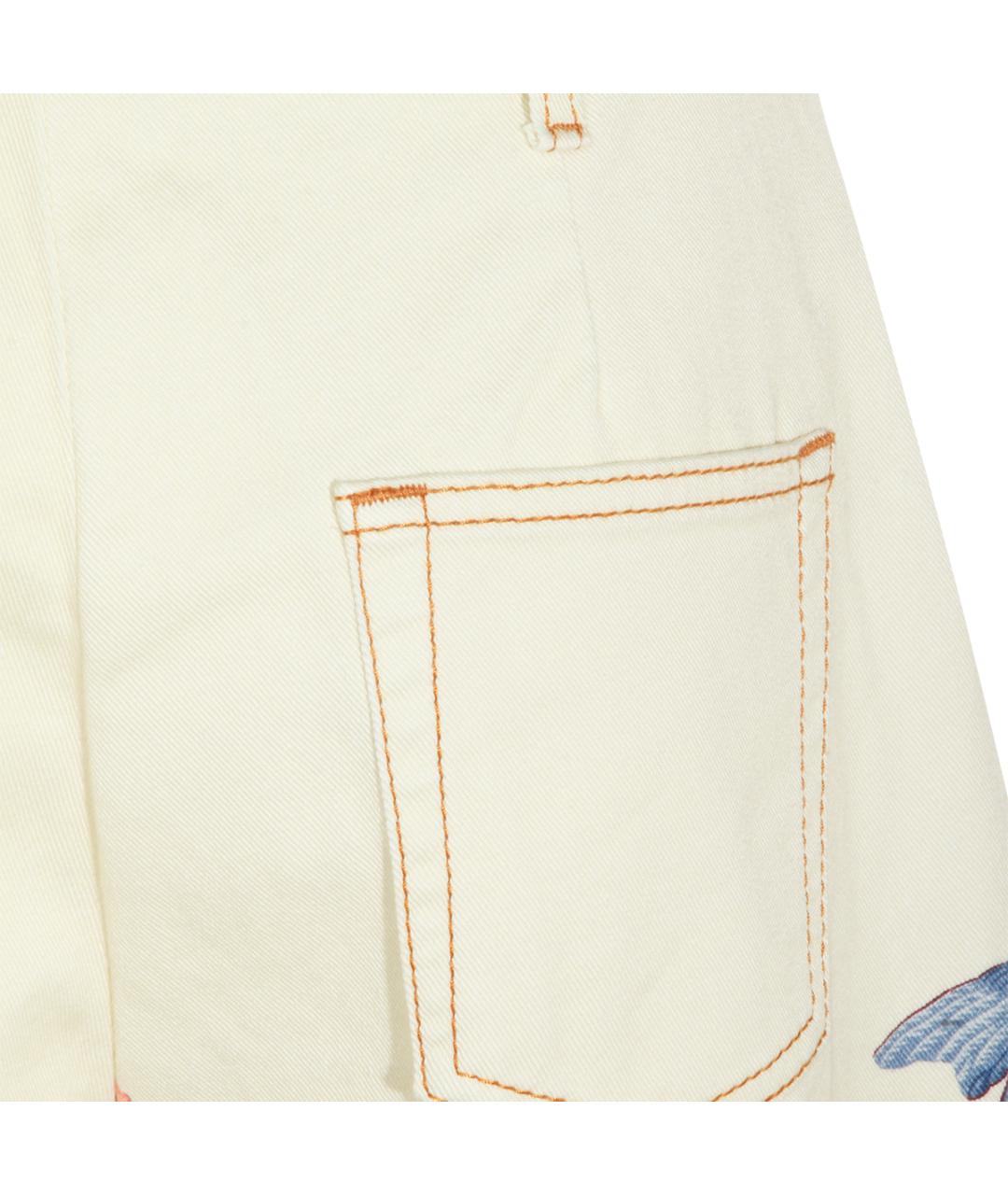 ETRO Мульти хлопковые прямые джинсы, фото 5