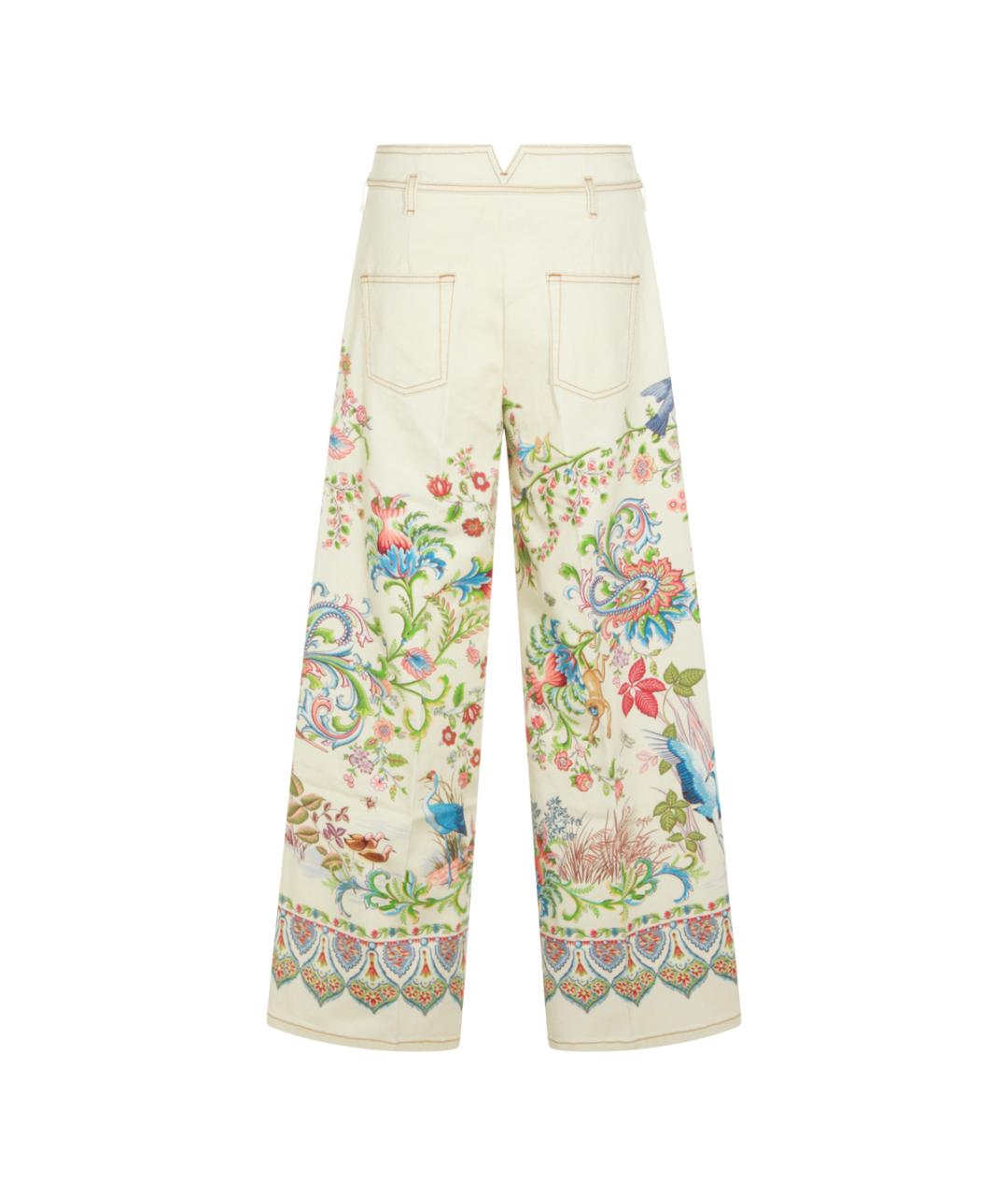 ETRO Мульти хлопковые прямые джинсы, фото 2