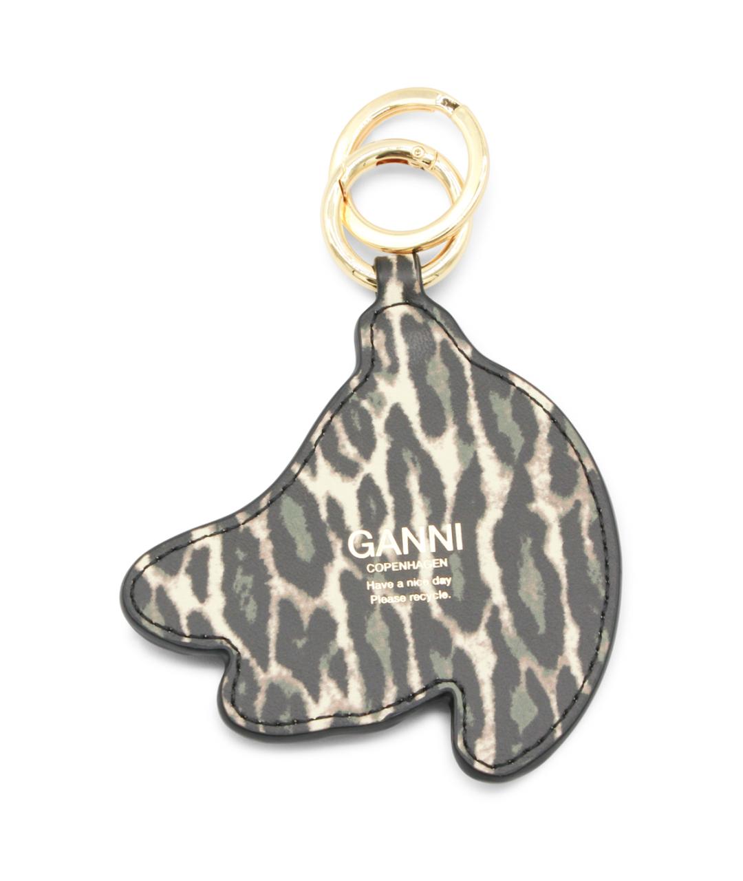 GANNI Черный брелок, фото 2