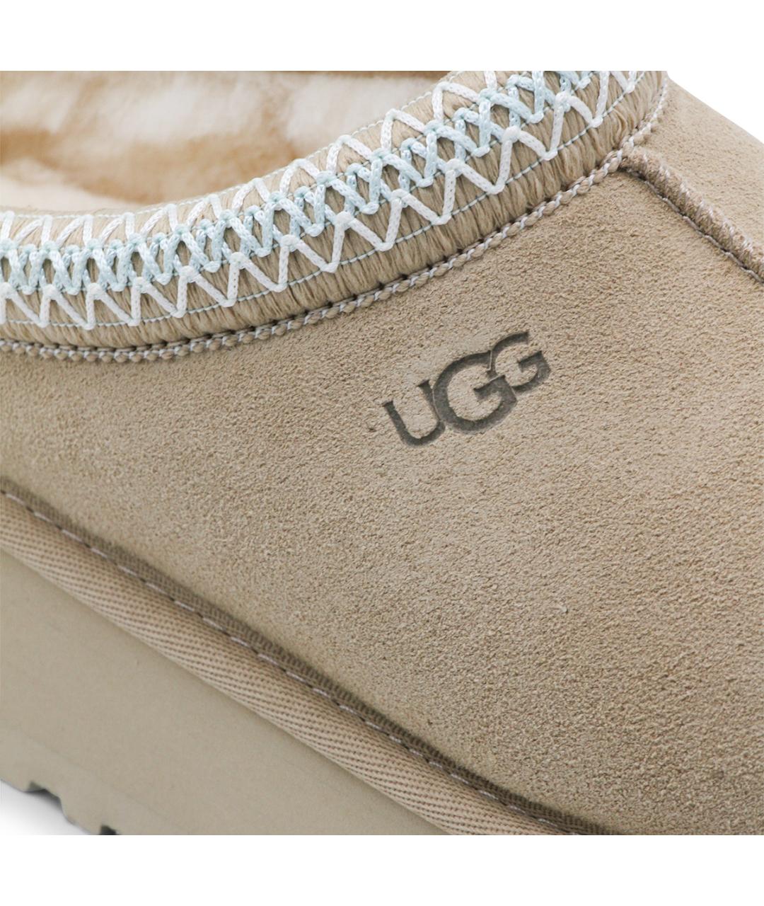UGG AUSTRALIA Бежевые замшевые ботинки, фото 4