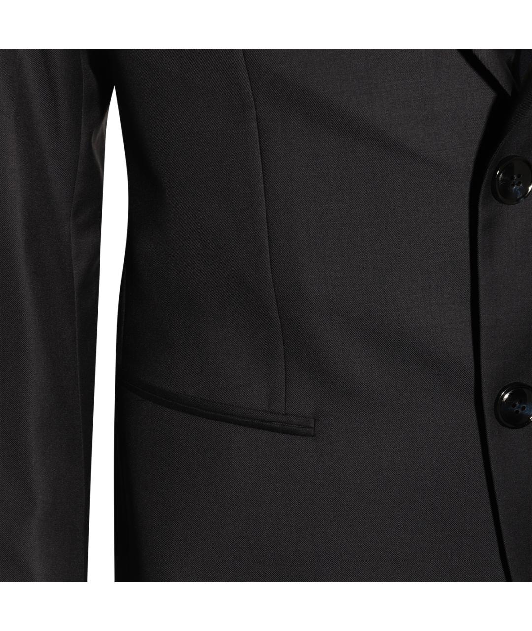 GIORGIO ARMANI Темно-синий классический костюм, фото 4