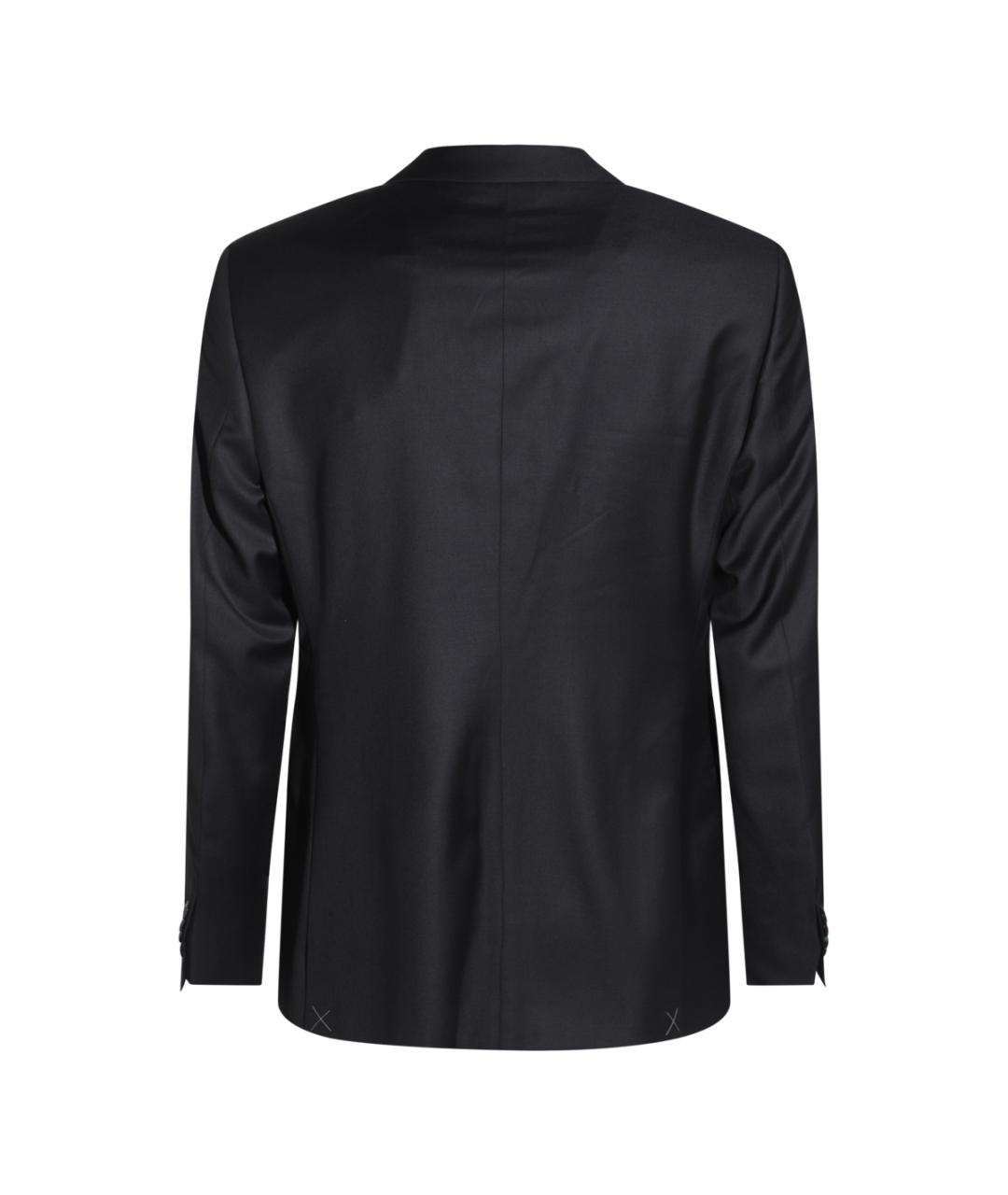 GIORGIO ARMANI Темно-синий классический костюм, фото 2