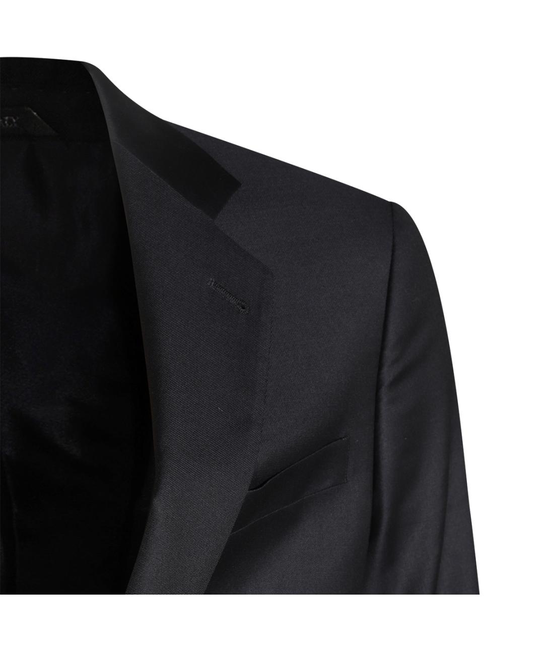 GIORGIO ARMANI Темно-синий классический костюм, фото 3