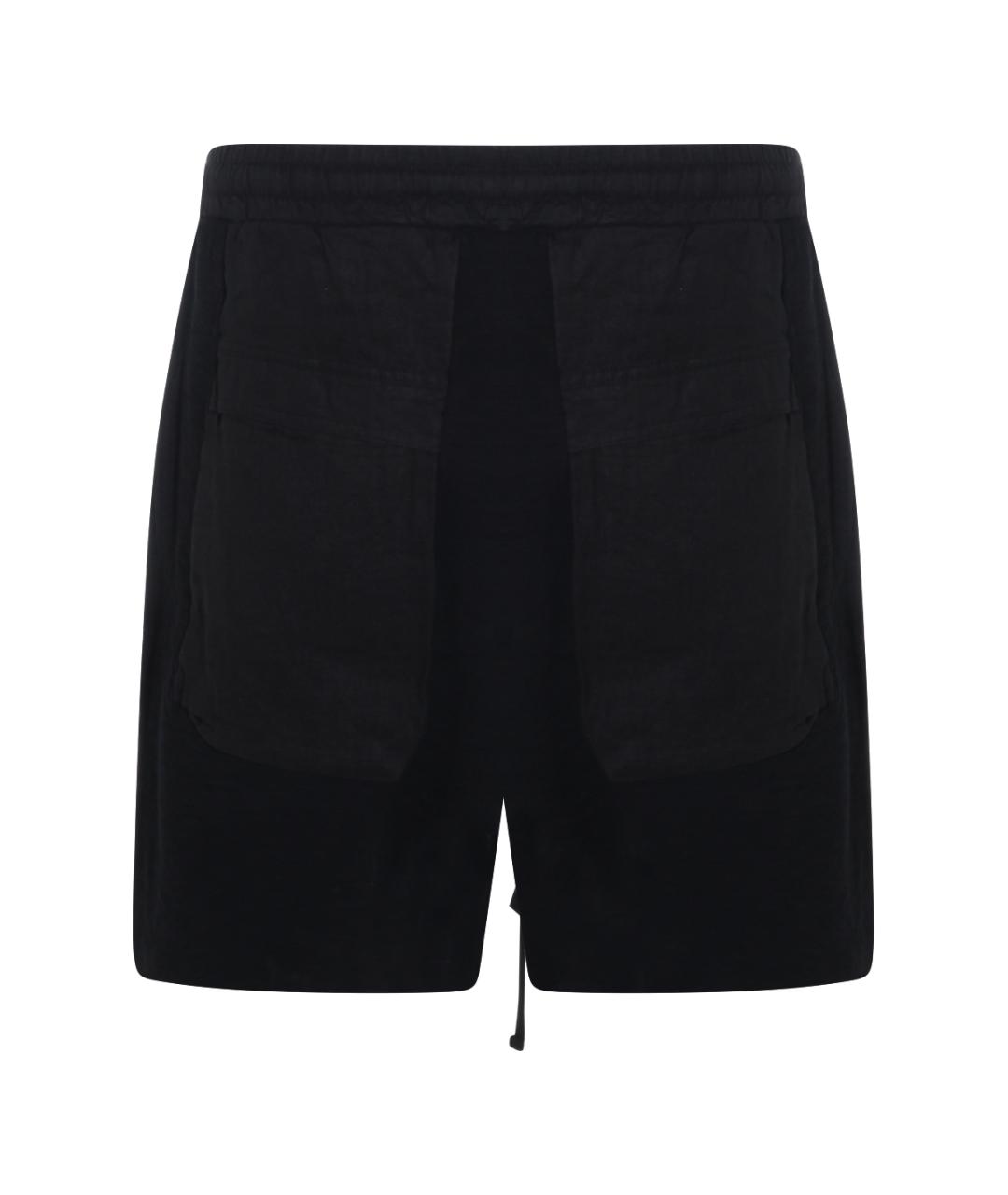 THOM KROM Черные хлопковые шорты, фото 2
