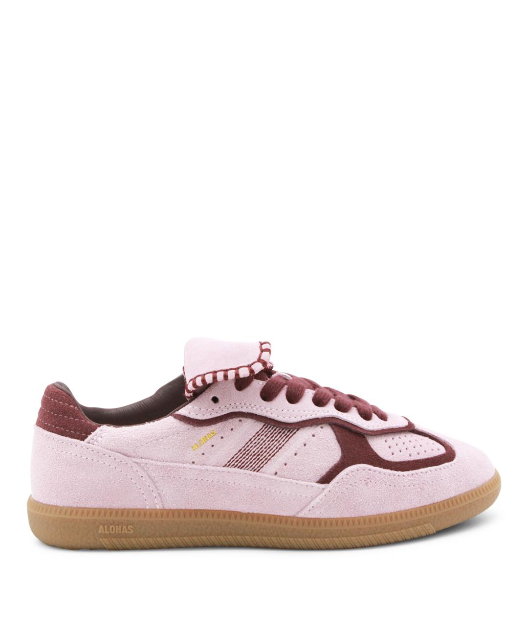 ALOHAS Розовые замшевые кеды, фото 1