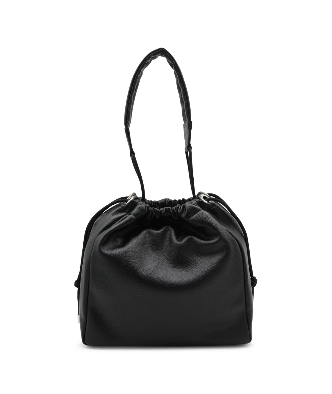 VIVIENNE WESTWOOD Черная кожаная сумка тоут, фото 3