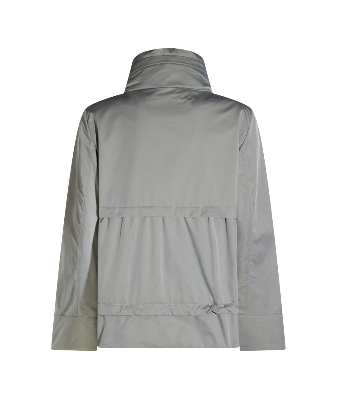 MOORER Серая полиэстеровая куртка, фото 2