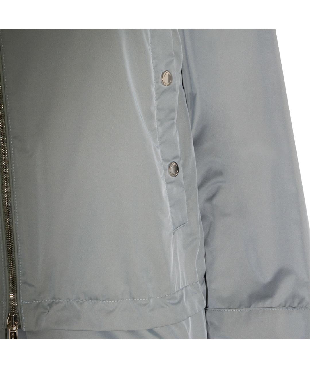 MOORER Серая полиэстеровая куртка, фото 3