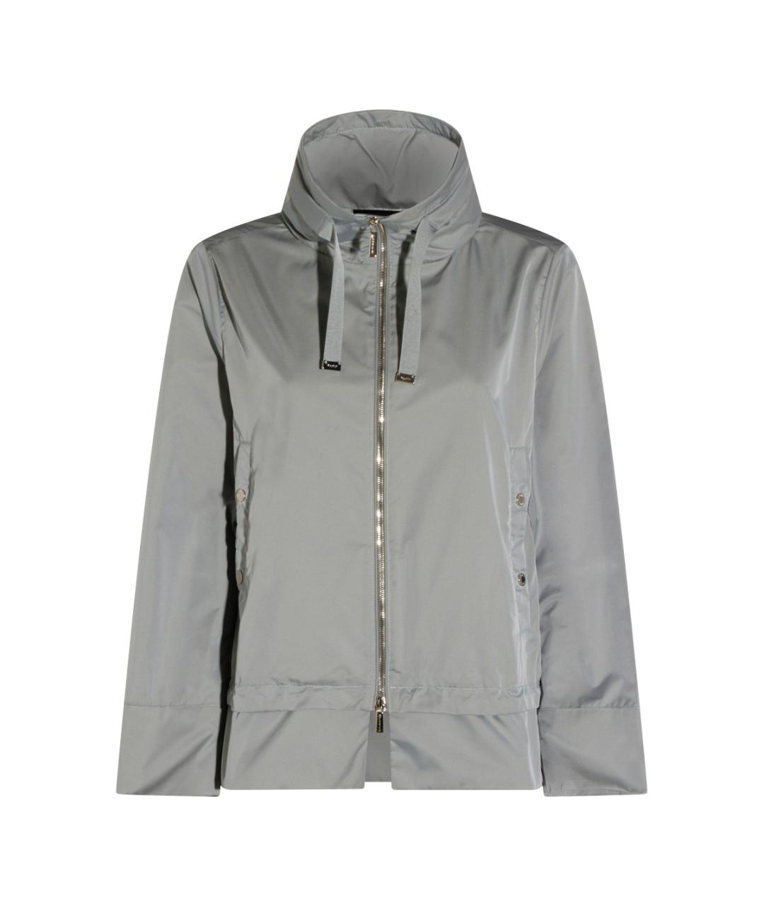 MOORER Серая полиэстеровая куртка, фото 1