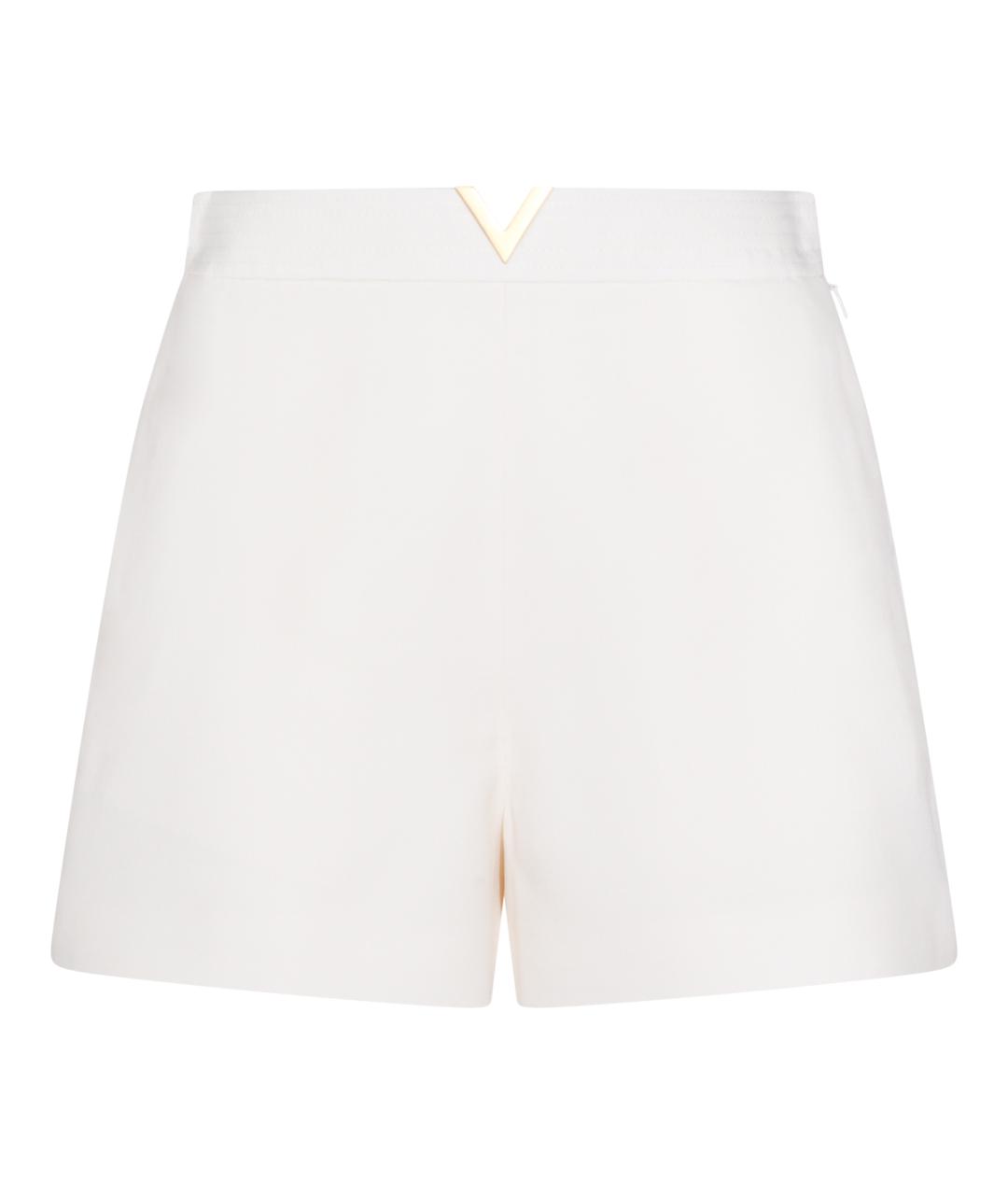 VALENTINO Бежевые вискозные шорты, фото 1