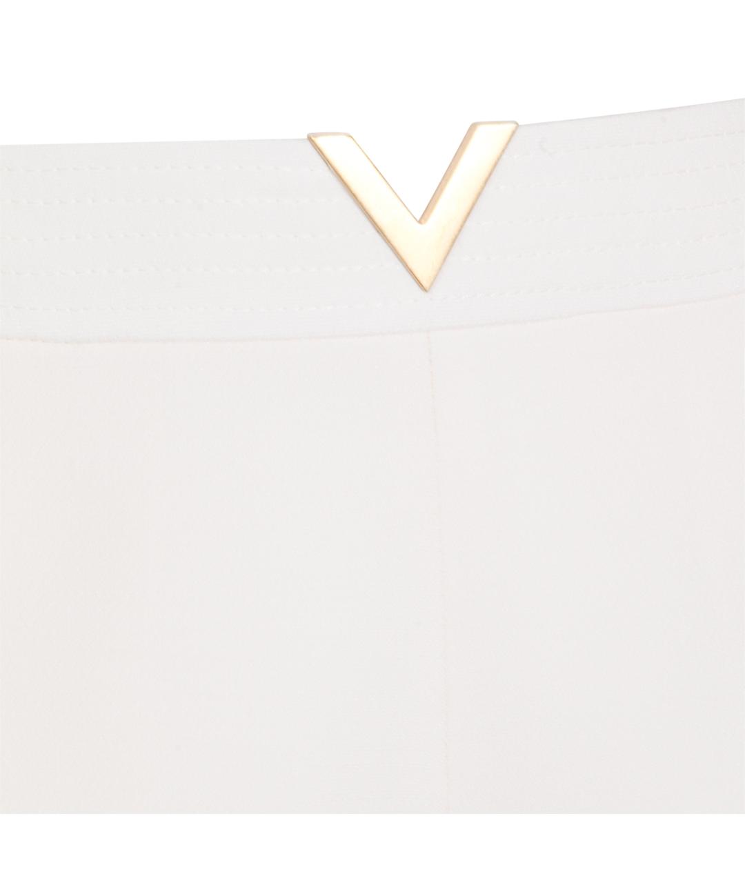 VALENTINO Бежевые вискозные шорты, фото 3