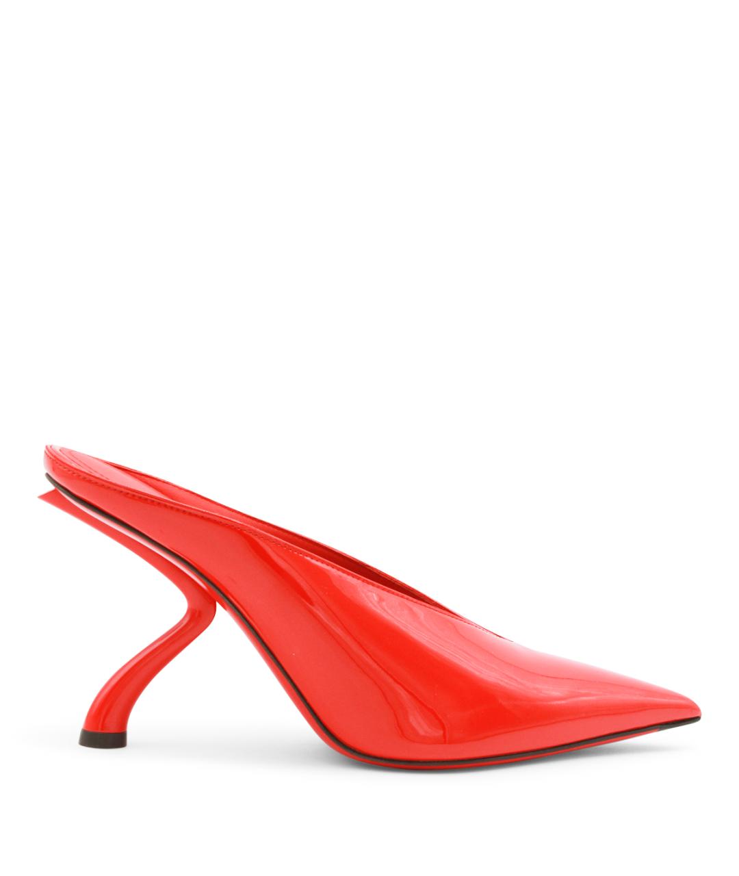 FERRAGAMO Красные кожаные туфли, фото 1