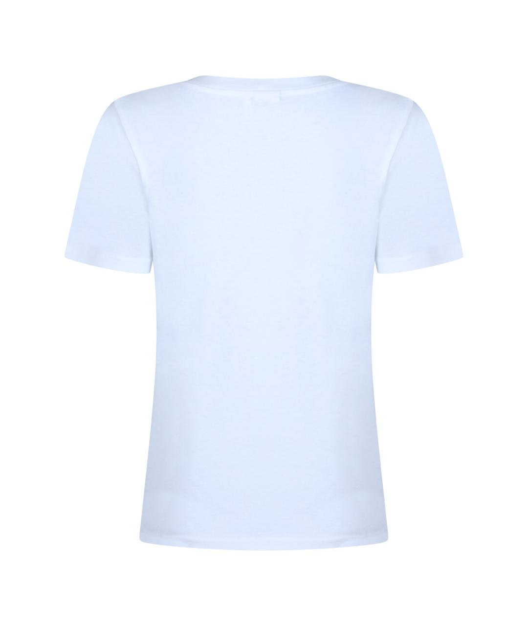 CHLOE Белая хлопковая футболка, фото 2