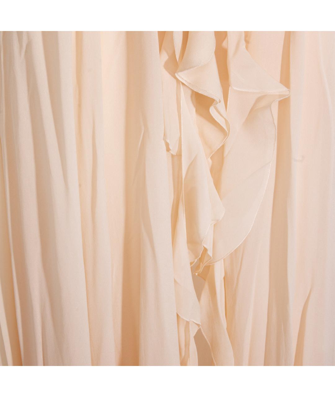 BLUMARINE Розовое вискозное коктейльное платье, фото 4