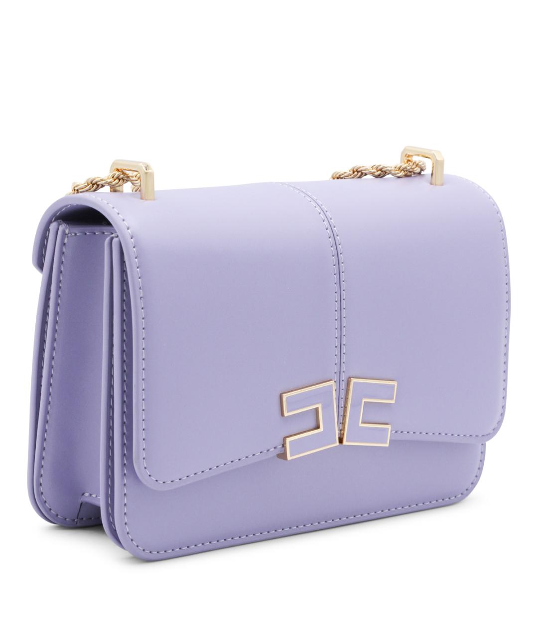 ELISABETTA FRANCHI Фиолетовая сумка через плечо, фото 2