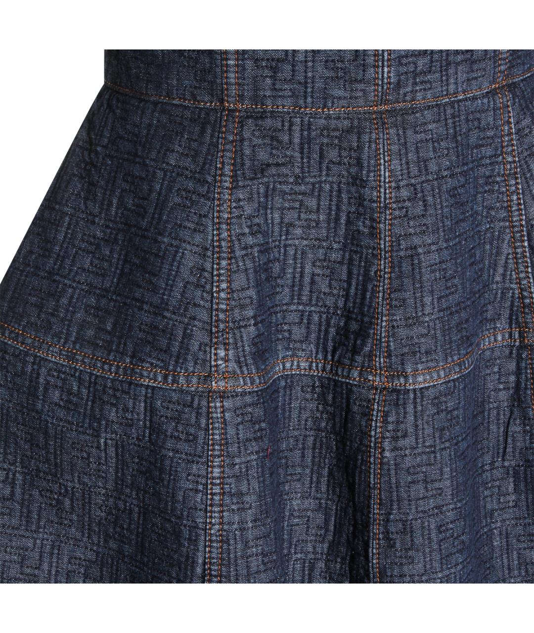 FENDI Синее платье, фото 4