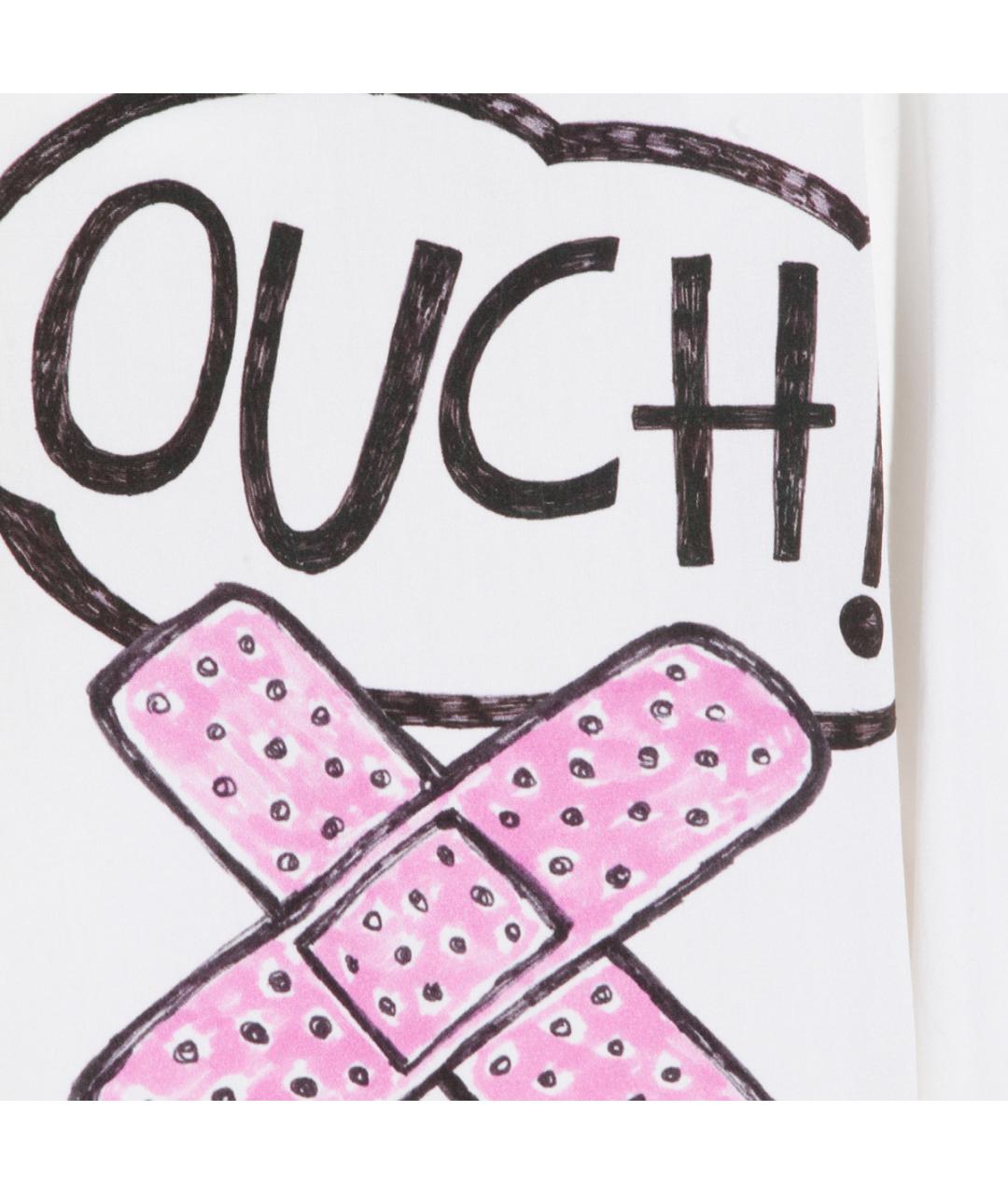 MOSCHINO Белая хлопковая классическая рубашка, фото 4