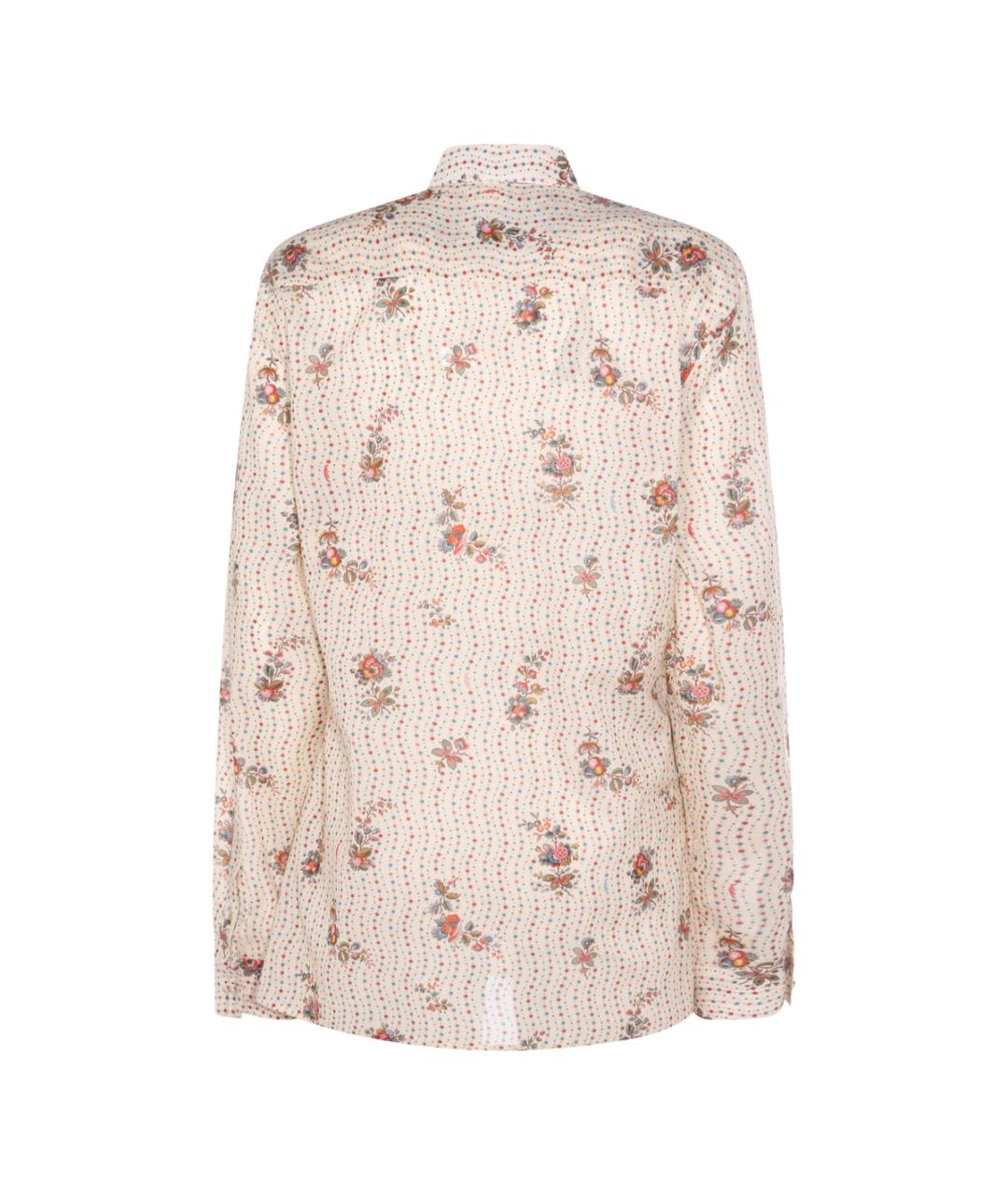 VALENTINO Мульти хлопковая кэжуал рубашка, фото 2