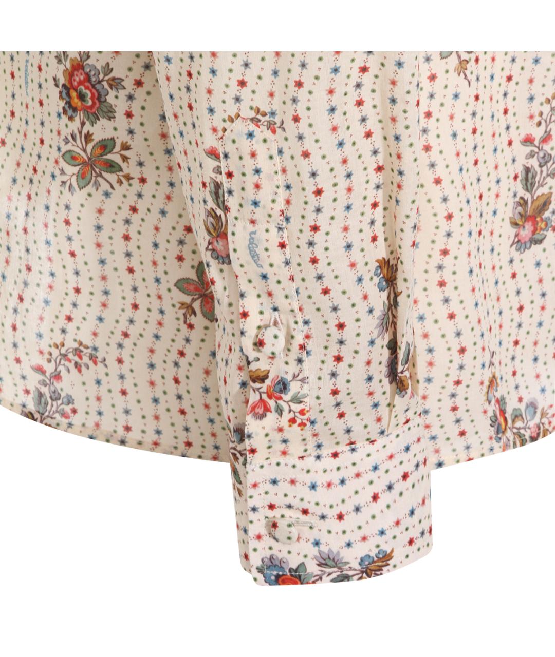 VALENTINO Мульти хлопковая кэжуал рубашка, фото 3